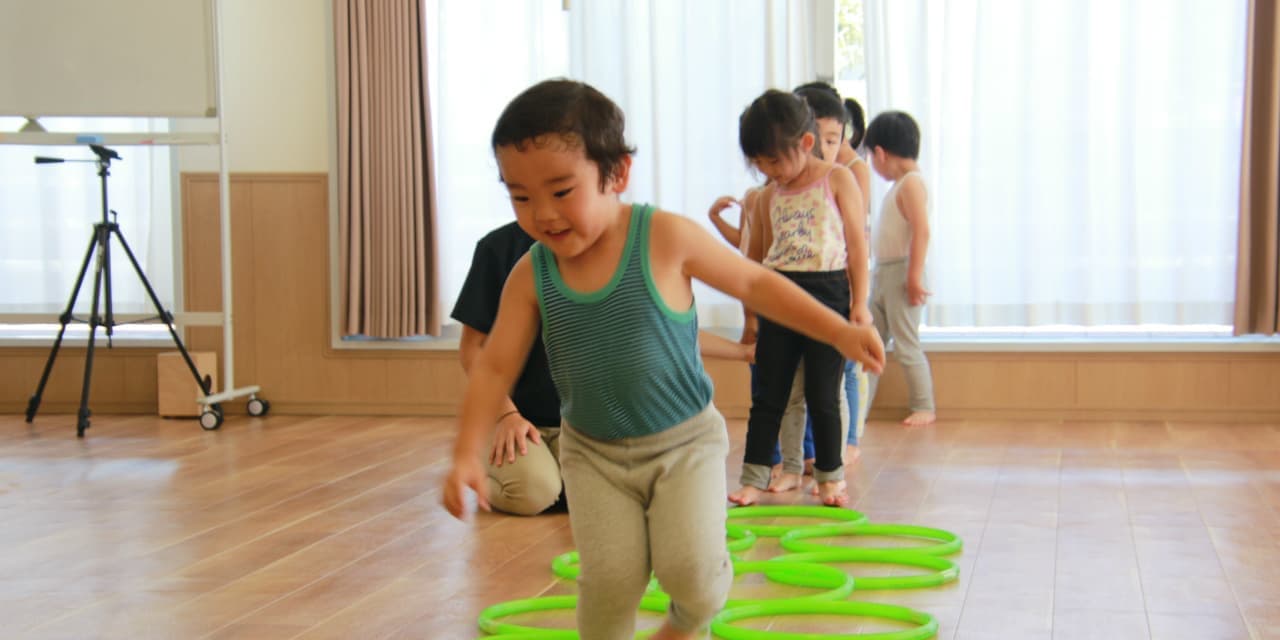OLive保育園の園外活動（自然保育）